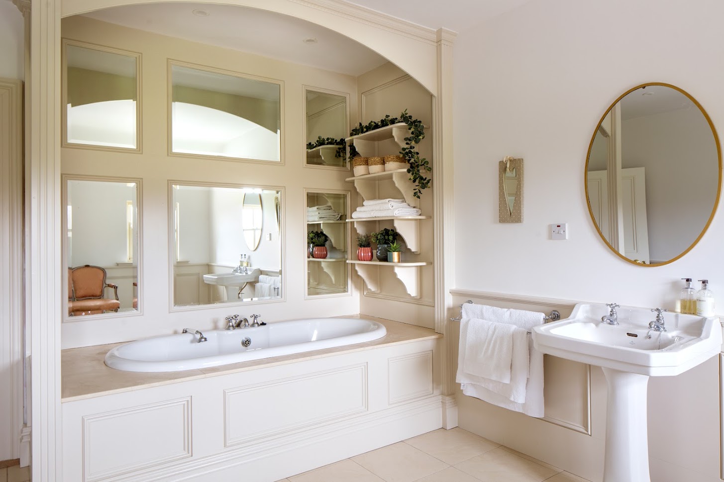 Bathroom interior design by Niamh Swail Interiors, Kildare
